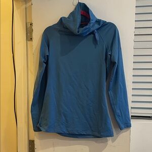 Nike Pro Blue Hoodie